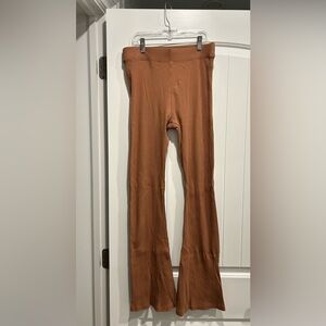 PINK Victoria's Secret Brown Flare Pants
